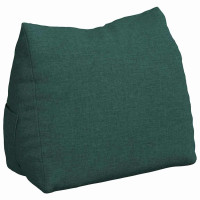 Produktbild för Ryggkudde Mörkgrön 45 x 20 x 35 cm tyg