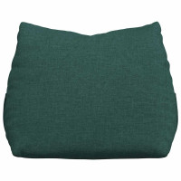 Produktbild för Ryggkudde Mörkgrön 45 x 20 x 35 cm tyg