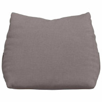 Produktbild för Ryggkudde Taupe 45 x 20 x 35 cm tyg
