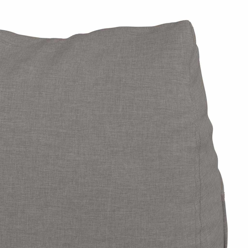 Produktbild för Ryggkudde Taupe 45 x 20 x 35 cm tyg