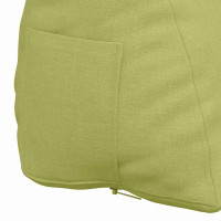 Produktbild för Ryggkudde Ljusgrön 45 x 20 x 35 cm tyg