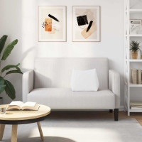 Produktbild för Ryggkudde Vit 45 x 20 x 35 cm tyg