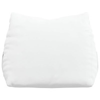 Produktbild för Ryggkudde Vit 45 x 20 x 35 cm tyg