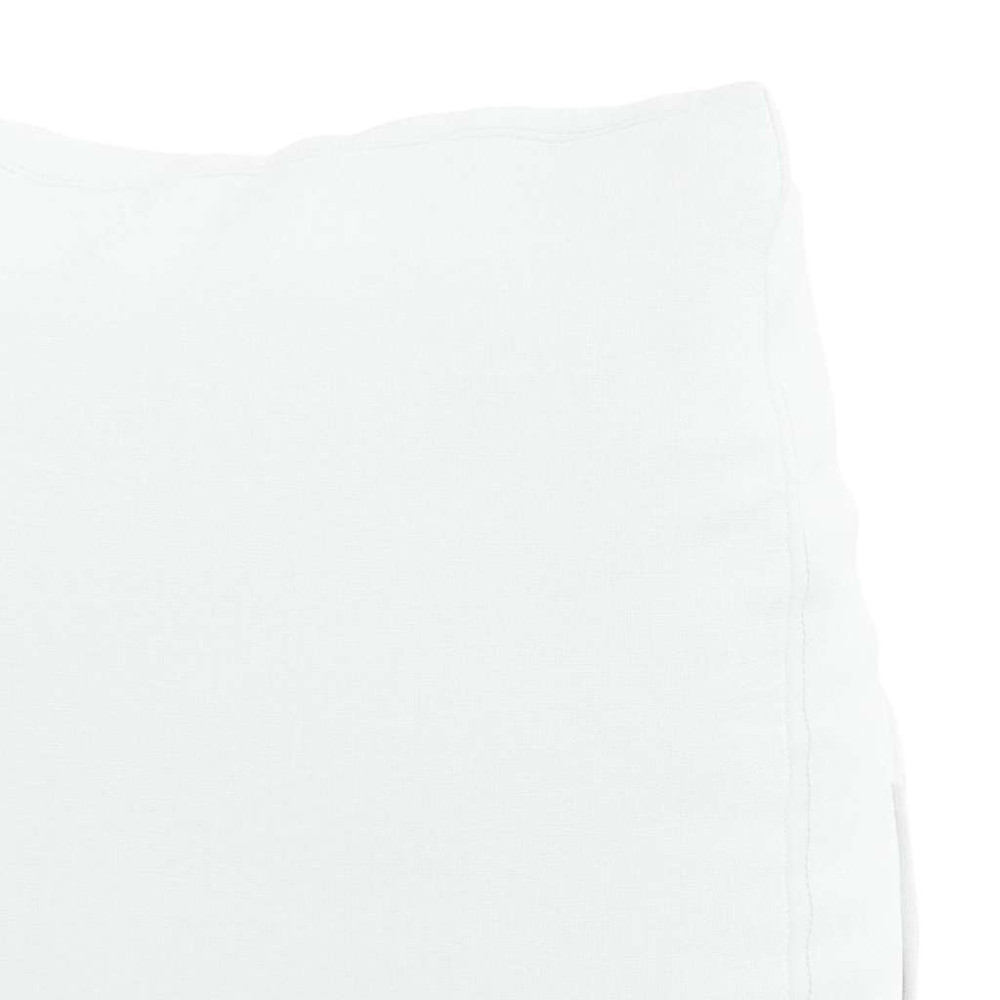 Produktbild för Ryggkudde Vit 45 x 20 x 35 cm tyg