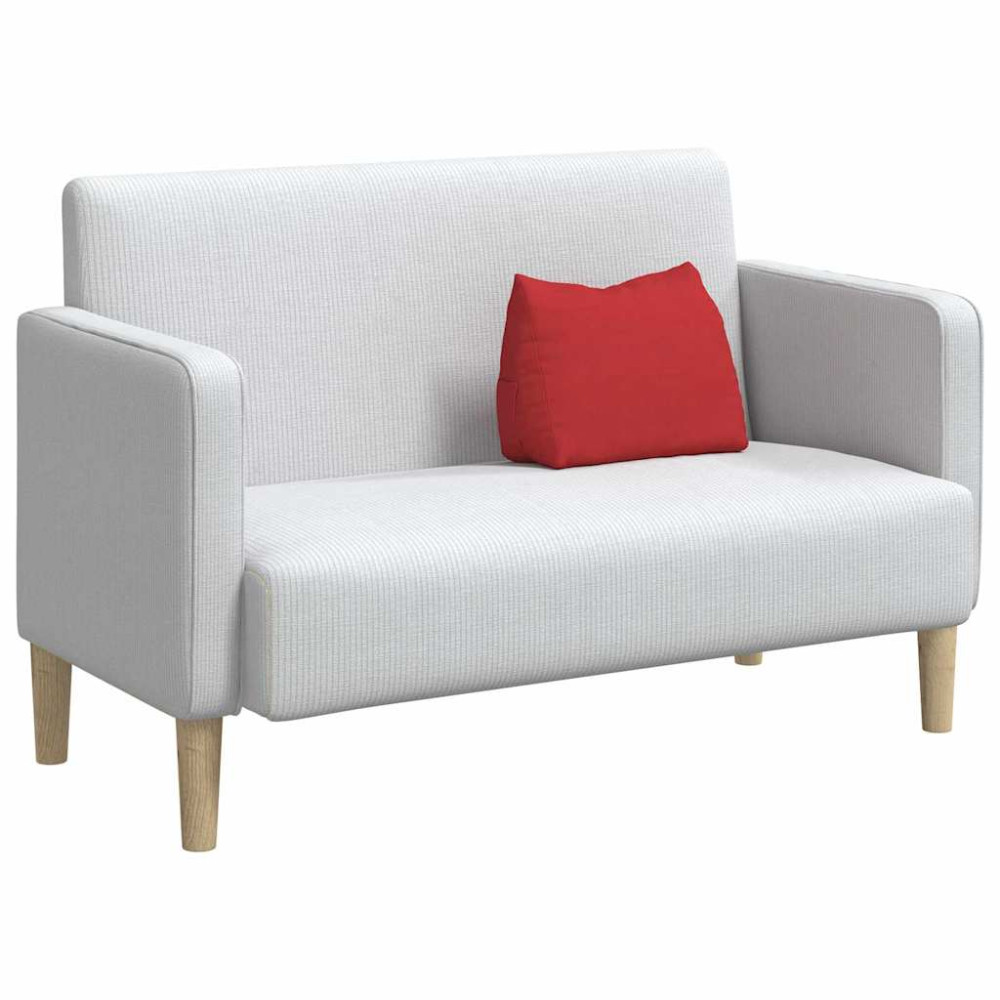 Produktbild för Ryggkudde Röd 45 x 20 x 35 cm tyg