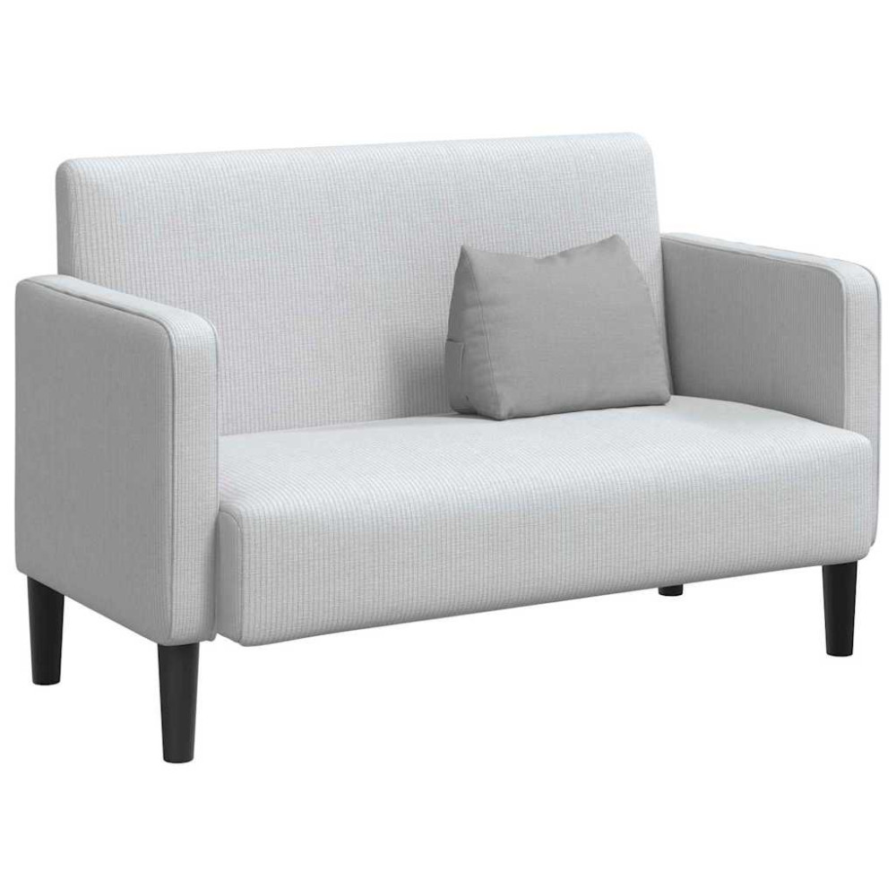 Produktbild för Ryggkudde Moln Grå 45 x 20 x 35 cm tyg