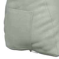 Produktbild för Ryggkudde Ljusgrå 45 x 20 x 35 cm Kordread tyg