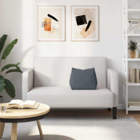 Produktbild för Ryggkudde Mörkgrå 45 x 20 x 35 cm Kordread tyg