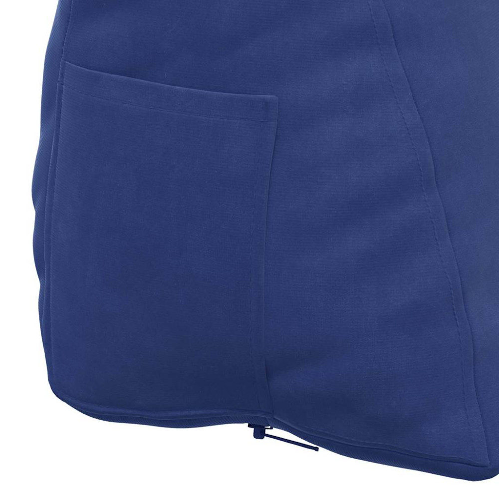 Produktbild för Ryggkudde Polisblå 45 x 20 x 35 cm Kordread tyg