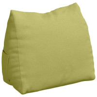 Produktbild för Ryggkudde Ljusgrön 60 x 20 x 50 cm tyg