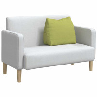 Produktbild för Ryggkudde Ljusgrön 60 x 20 x 50 cm tyg