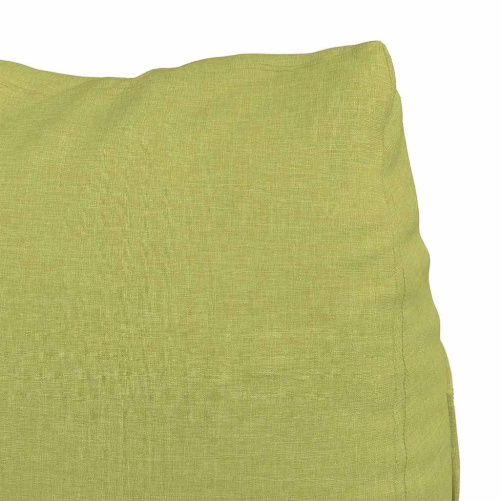 Produktbild för Ryggkudde Ljusgrön 60 x 20 x 50 cm tyg
