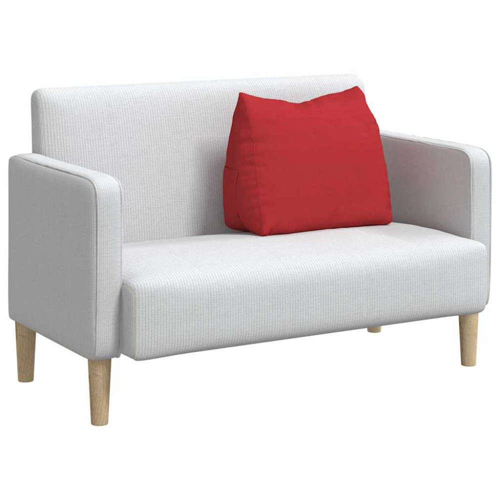 Produktbild för Ryggkudde Röd 60 x 20 x 50 cm tyg