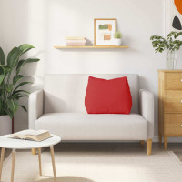 Produktbild för Ryggkudde Röd 60 x 20 x 50 cm tyg