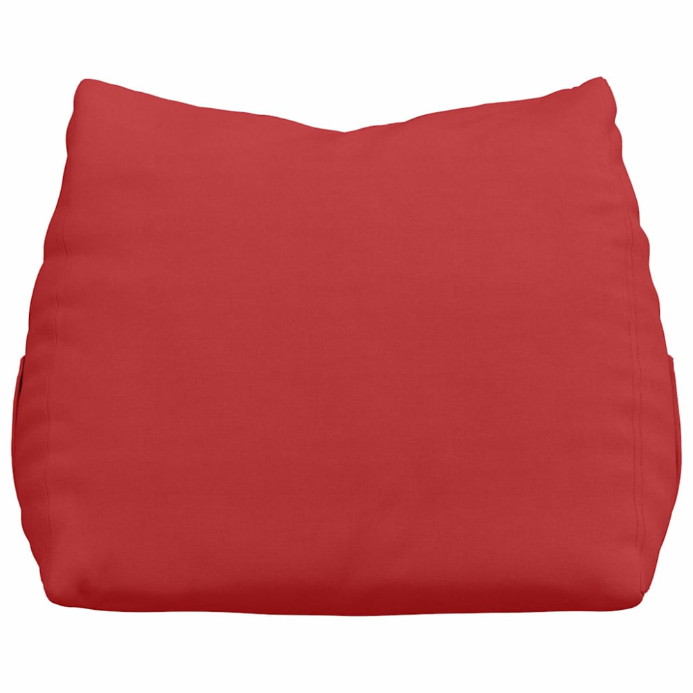 Produktbild för Ryggkudde Röd 60 x 20 x 50 cm tyg