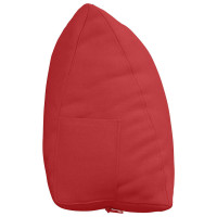 Produktbild för Ryggkudde Röd 60 x 20 x 50 cm tyg
