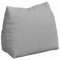 Produktbild för Ryggkudde Moln Grå 60 x 20 x 50 cm tyg