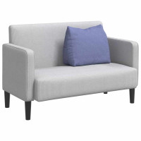Produktbild för Ryggkudde Jeansblå 60 x 20 x 50 cm tyg