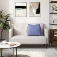 Produktbild för Ryggkudde Jeansblå 60 x 20 x 50 cm tyg
