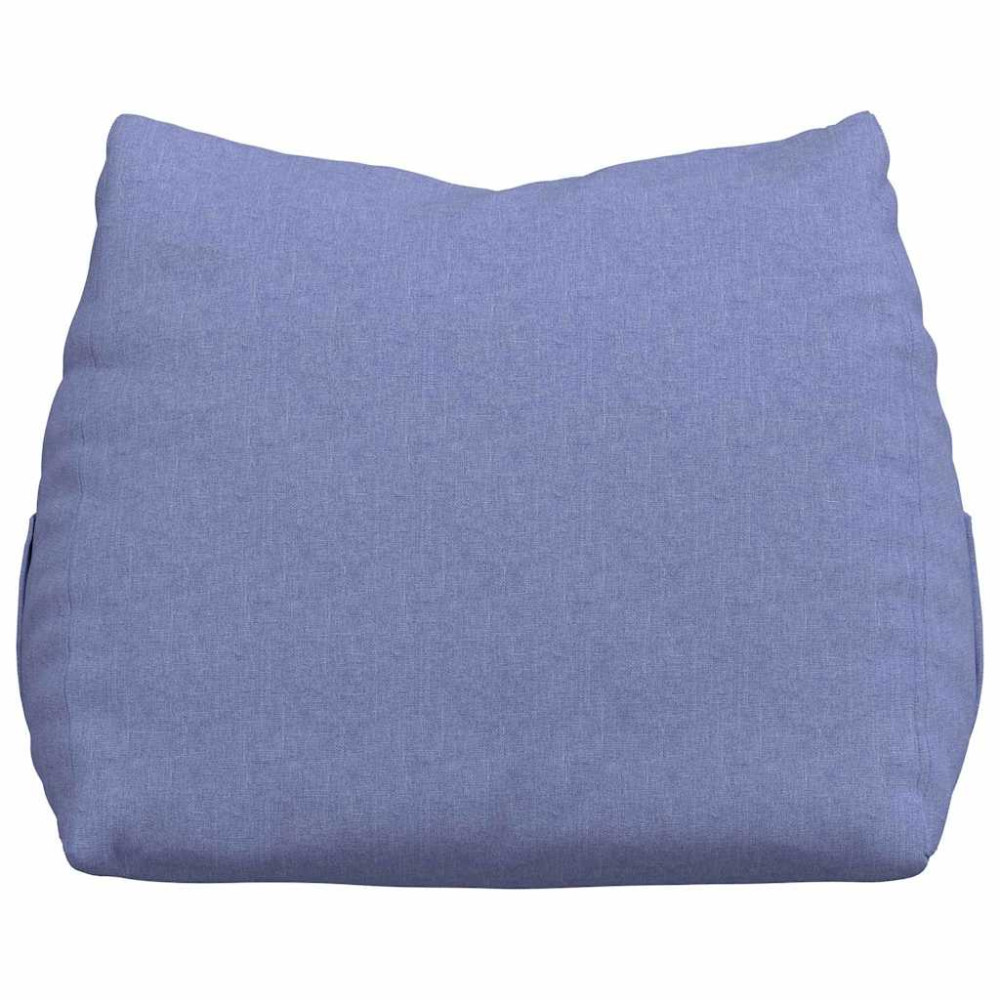 Produktbild för Ryggkudde Jeansblå 60 x 20 x 50 cm tyg