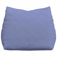 Produktbild för Ryggkudde Jeansblå 60 x 20 x 50 cm tyg