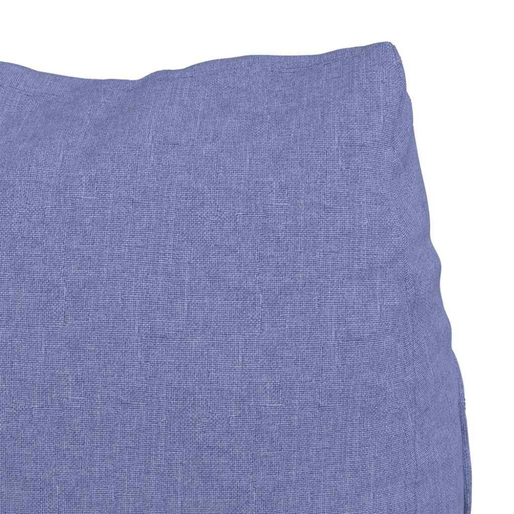 Produktbild för Ryggkudde Jeansblå 60 x 20 x 50 cm tyg