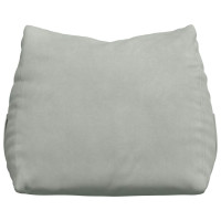 Produktbild för Ryggkudde Ljusgrå 60 x 20 x 50 cm Kordread tyg