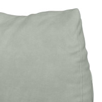 Produktbild för Ryggkudde Ljusgrå 60 x 20 x 50 cm Kordread tyg