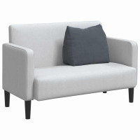 Produktbild för Ryggkudde Mörkgrå 60 x 20 x 50 cm Kordread tyg