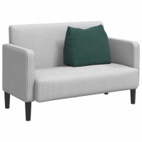 Produktbild för Ryggkudde Mörkgrön 60 x 20 x 50 cm Kordread tyg