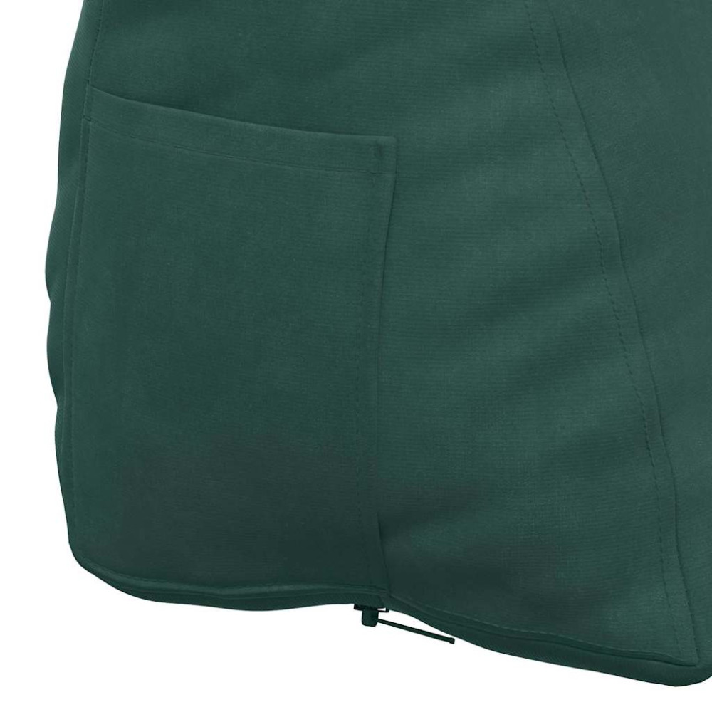 Produktbild för Ryggkudde Mörkgrön 60 x 20 x 50 cm Kordread tyg