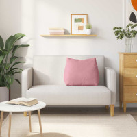 Produktbild för Ryggkudde Rosa 60 x 20 x 50 cm Kordread tyg
