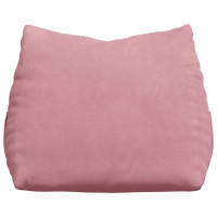 Produktbild för Ryggkudde Rosa 60 x 20 x 50 cm Kordread tyg