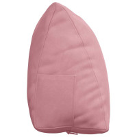 Produktbild för Ryggkudde Rosa 60 x 20 x 50 cm Kordread tyg