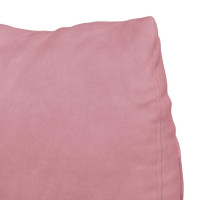 Produktbild för Ryggkudde Rosa 60 x 20 x 50 cm Kordread tyg