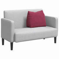 Produktbild för Ryggkudde Vinröd 60 x 20 x 50 cm Kordread tyg