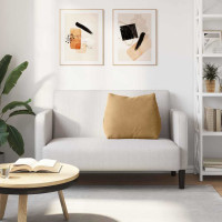 Produktbild för Ryggkudde Brun 60 x 20 x 50 cm Kordread tyg