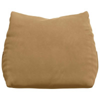 Produktbild för Ryggkudde Brun 60 x 20 x 50 cm Kordread tyg