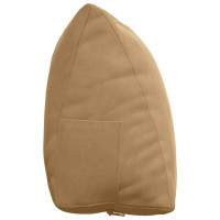 Produktbild för Ryggkudde Brun 60 x 20 x 50 cm Kordread tyg