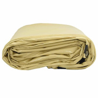 Produktbild för Presenning 650g / m² Beige 1,5 x 10 m Canvas med PVC-beläggning