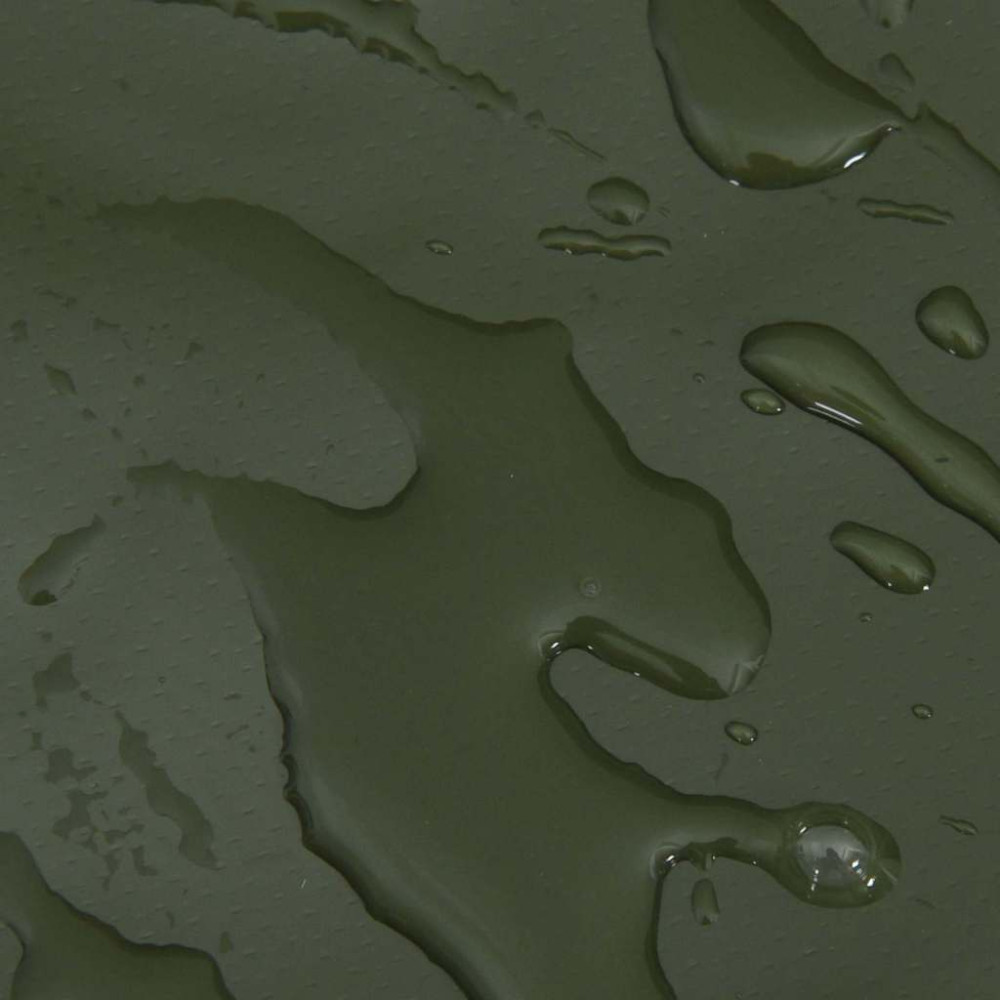 Produktbild för Presenning 650g / m² Olivgrön 4 x 8 m Canvas med PVC-beläggning