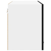 Produktbild för Hängande skåp 2 pcs Svart Ek 60 x 31 x 40 cm Konstruerat trä