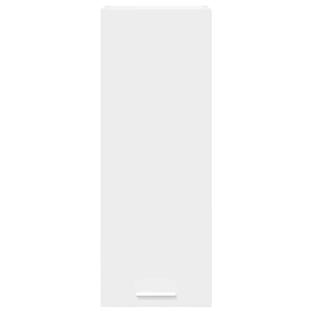 Produktbild för Hängande skåp 2 pcs Vit 30 x 31 x 80 cm Konstruerat trä