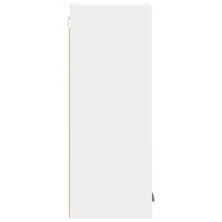 Produktbild för Hängande skåp 2 pcs Vit 30 x 31 x 80 cm Konstruerat trä