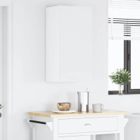 Produktbild för Hängande skåp med lagring Vit 40 x 31 x 80 cm Konstruerat trä