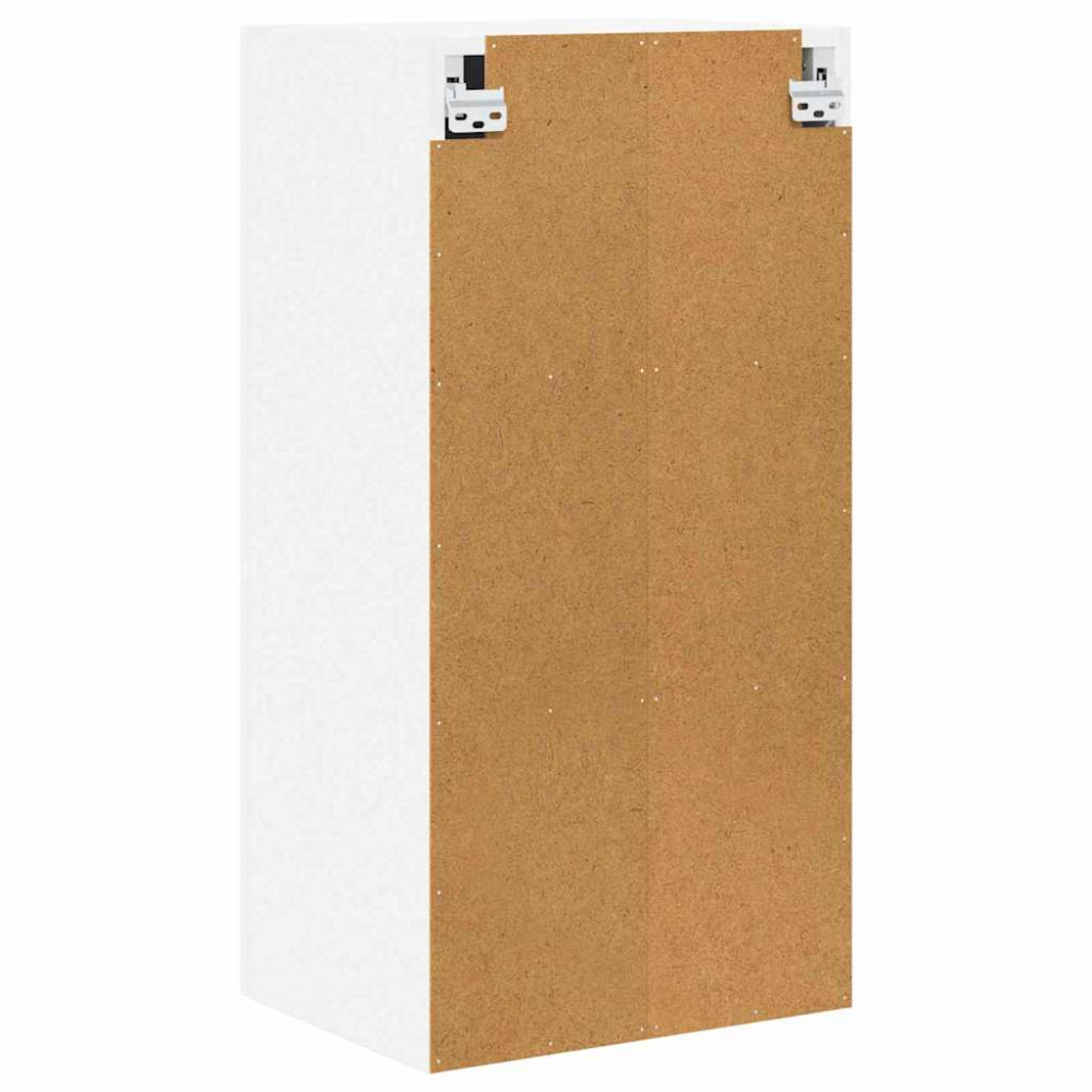Produktbild för Hängande skåp med lagring Vit 40 x 31 x 80 cm Konstruerat trä