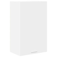 Produktbild för Hängande skåp med lagring Vit 50 x 31 x 80 cm Konstruerat trä