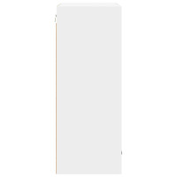 Produktbild för Hängande skåp med lagring Vit 50 x 31 x 80 cm Konstruerat trä