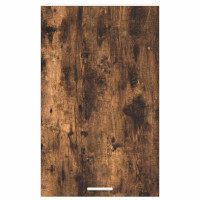 Produktbild för Hängande skåp Rökt ek och vit 50 x 31 x 80 cm Konstruerat trä