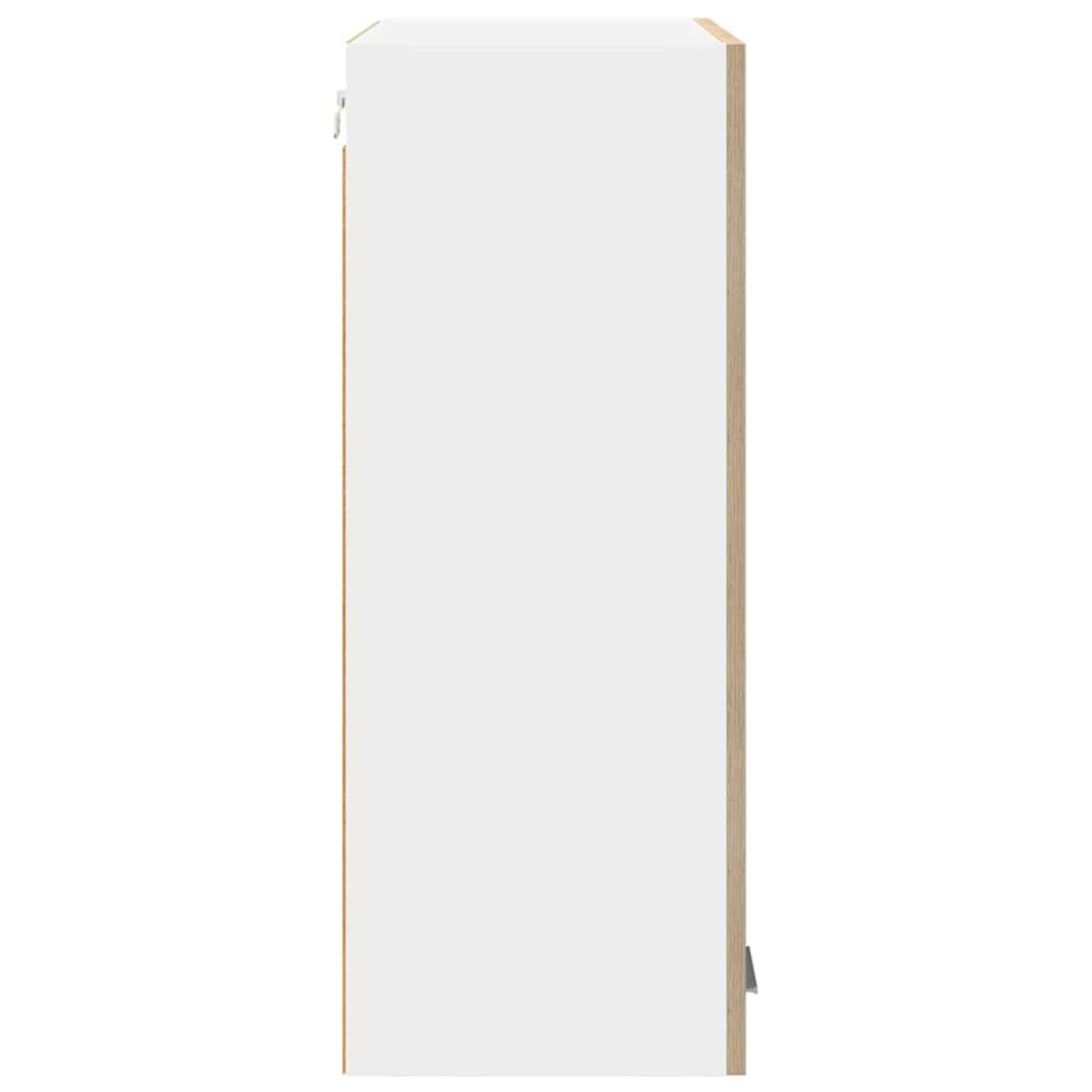 Produktbild för Hängande skåp Sonoma-ek 60 x 31 x 80 cm Konstruerat trä
